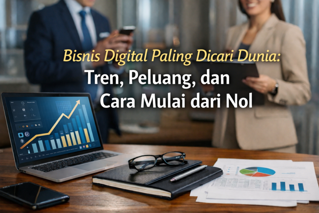 Bisnis Digital Paling Dicari Dunia: Tren, Peluang, dan Cara Mulai dari Nol