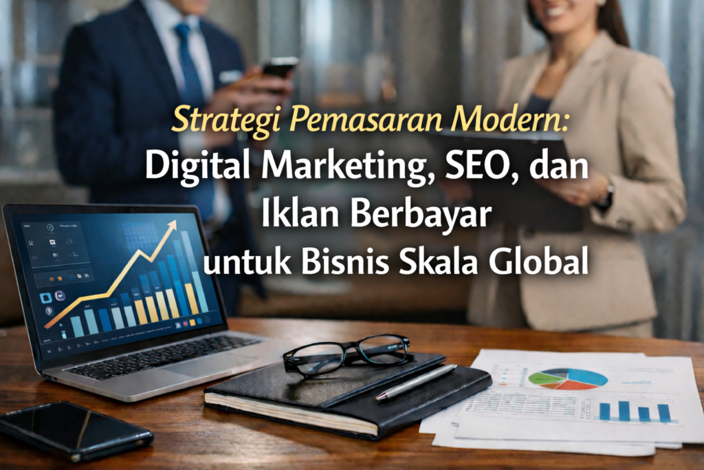 Strategi Pemasaran Modern: Digital Marketing, SEO, dan Iklan Berbayar untuk Bisnis Skala Global
