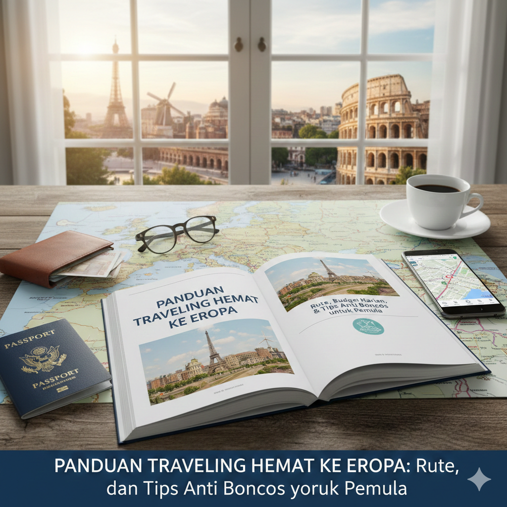 Panduan Traveling Hemat ke Eropa: Rute, Budget Harian, dan Tips Anti Boncos untuk Pemula
